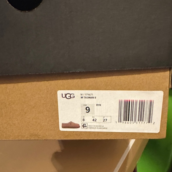UGG Tan Suede Men's Sandals - Picture 3 of 3